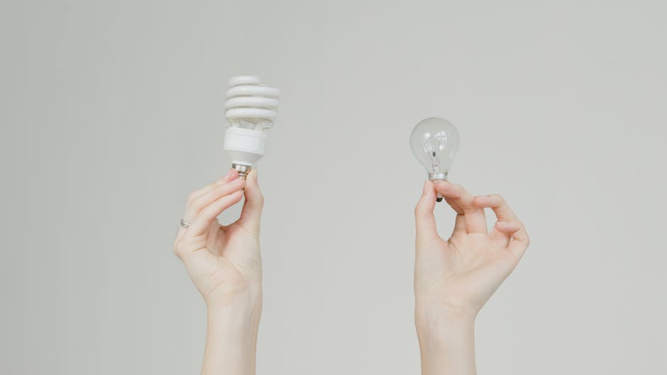 bombillas de iluminación LED para ahorrar energía en casa