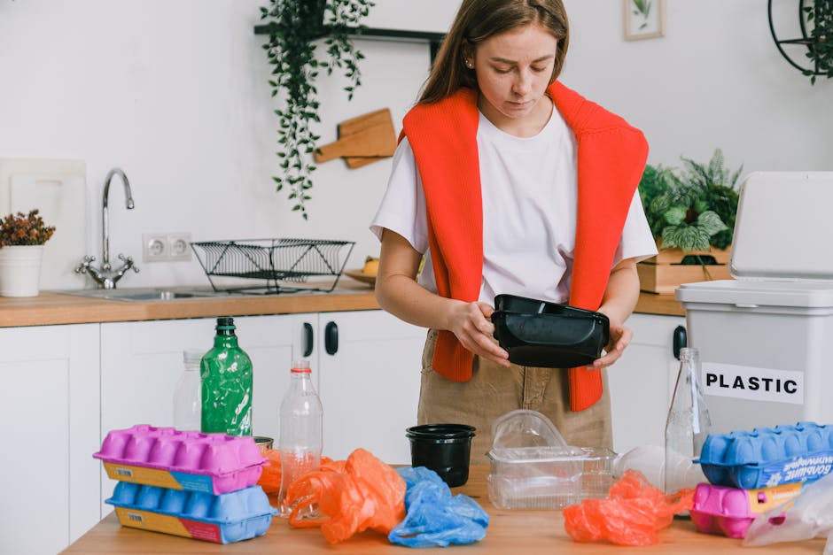Métodos de reciclaje en el hogar aplicados en cocina
